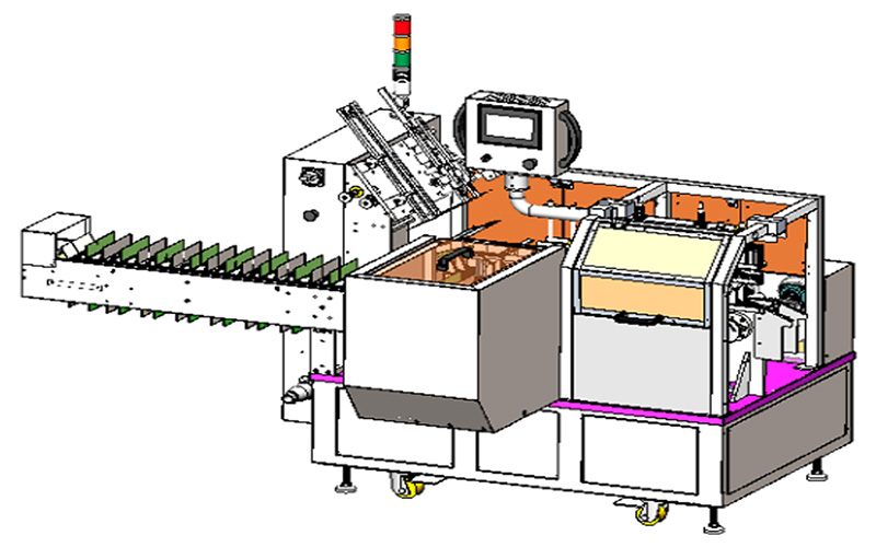 牙刷裝盒機-插盒自動裝盒機